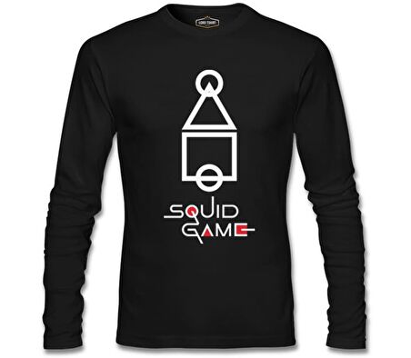 Squid Game-Final Game Siyah Erkek Sweatshirt
