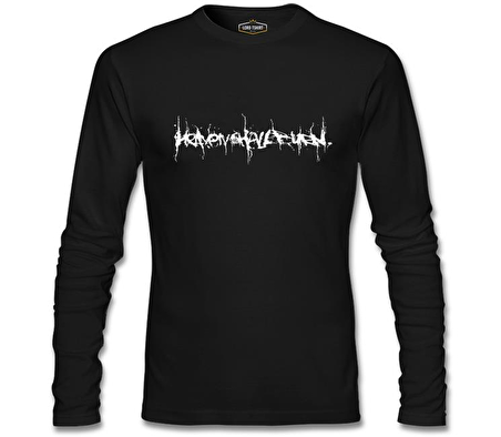 Heaven Shall Burn - Logo Siyah Erkek Sweatshirt