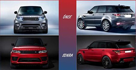 RR SPORT 2014-2017 IÇIN FACELIFT 2018+ BODY KIT (L494 MAKYAJLAMA)