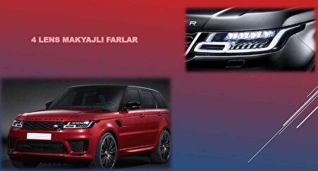 RR SPORT 2014-2017 IÇIN FACELIFT 2018+ BODY KIT (L494 MAKYAJLAMA)