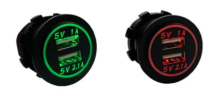 USB Soket 1A/2.1A