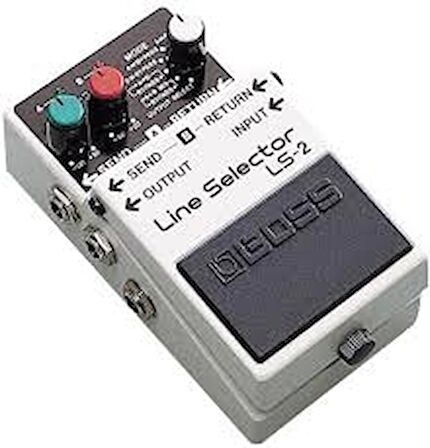 Boss LS-2 Line Selector Compact Pedalı