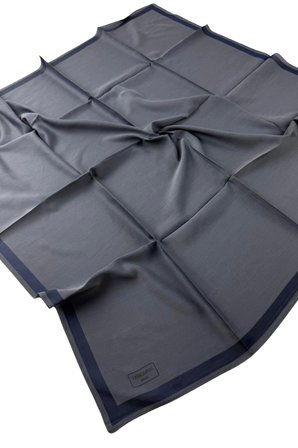 Lesscarves Çift Taraflı Düz Pamuk İpek Eşarp LS2200