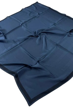 Lesscarves Çift Taraflı Düz Pamuk İpek Eşarp LS2200