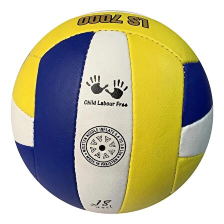 Leon LS7000 Voleybol Topu El Dikişli Mavi Beyaz