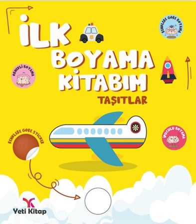 İlk Boyama Kitabım Taşıtlar