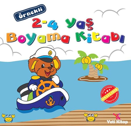 Boyama Kitabı (2-4 Yaş)
