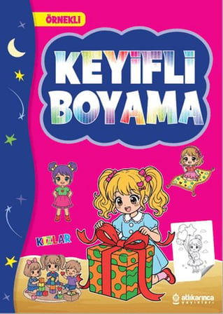 Keyifli Boyama Kızlar 48 Sayfa