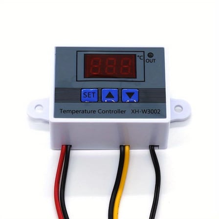 Dijital Termostat XH-W3002 LED Ekranlı Sıcaklık Kontrol Cihazı 220V ( Lisinya )