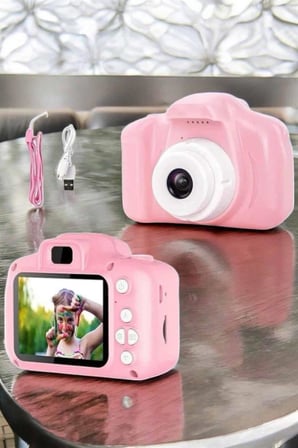 Çocuk Kamerası Dijital 1080P HD Kaliteli Mini Fotoğraf Makinesi Profesyonel - Lisinya