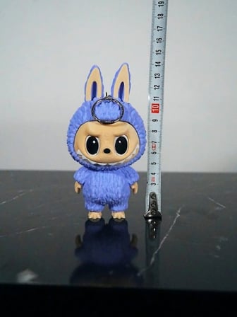 labubu anahtarlık sürpriz renk 13 cm kaliteli - lisinya