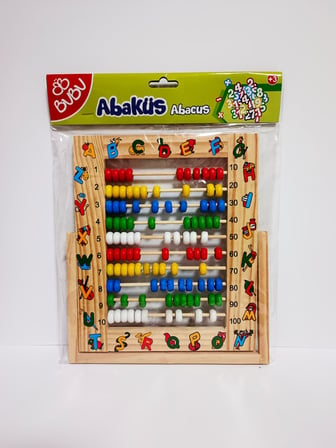 abaküs ahşap desenli
