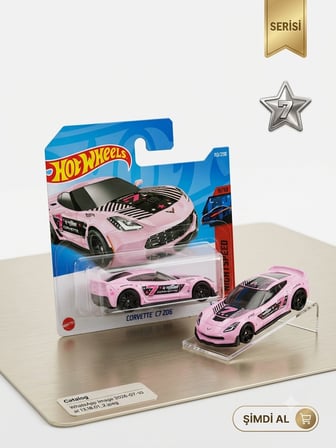 Hot Wheels Tekli Arabalar Corvette C7 Z06