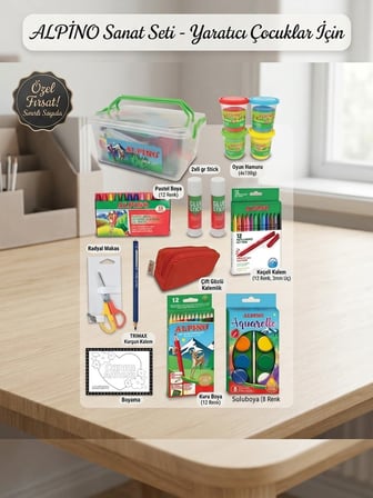 Okul Kırtasiye Seti 2025-2026 Sezonu Plastik Kutulu