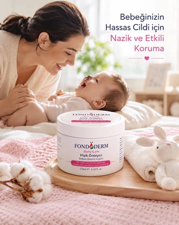Bebek Pişik Giderici Bariyer Krem Onarıcı Yoğun Cilt Bakım Kremi Çinko Oksit Lanolin ( Lisinya )