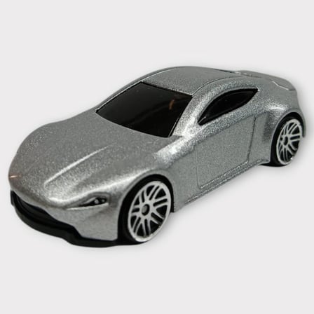 Metal Mini Arabalar  8 cm - Gri - 1 (Lisinya)