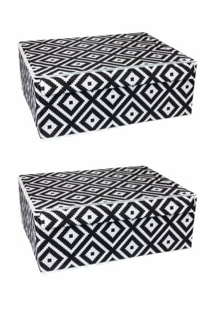 Baza Altı Boy Çok Amaçlı Düzenleyici Kutu Organizer Cırt Cırtlı Hurç 19cm X 40cm X 50cm (10 Adet) ( 