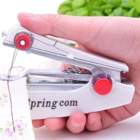 Spring Come Mini Kolay Seyehat Ve Ev Tipi El Dikiş Dikme Makinası ( Lisinya )