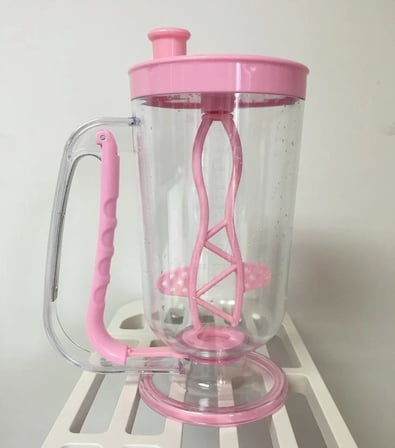Pratik Ölçekli Pankek Kek Krep Akıtma Makinesi Kolay Kullanım, Cepli Kağıt Havluluk Hediyeli ( Lisin
