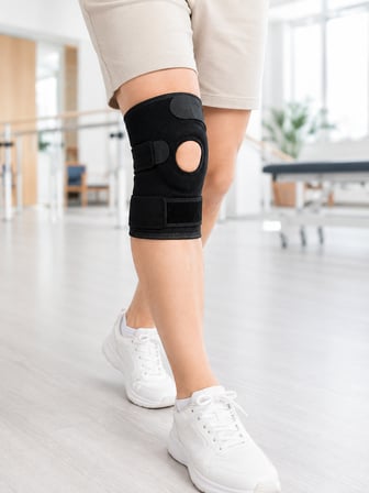 Ayarlanabilir Kısa Ligamentli Dizlik Açık Diz Kapağı Spor ve Günlük Kullanım - Lisinya