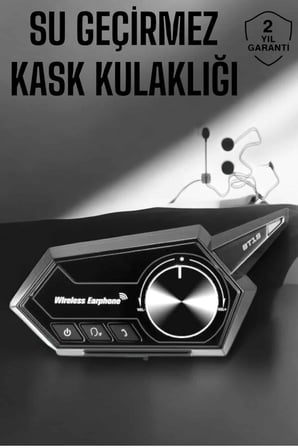 Motorcu Kulaklığı Kask Kulaklığı ANC Özelliği Sesli Görüşme Özelliği - Lisinya