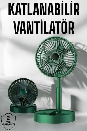 Soğutucu Vantilatör Telefon Standlı Mini Fan - Lisinya
