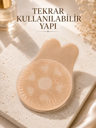 Kendinden Yapışkanlı Görünmez Destek Pedi Doğal Görünüm Sağlayan Konforlu Tasarım - Lisinya