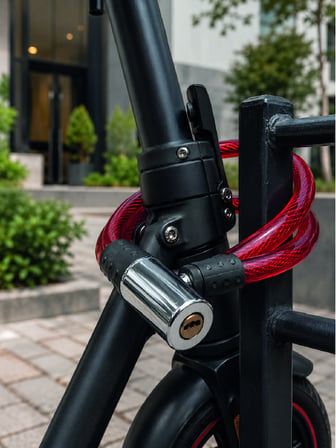 Bisiklet, Elektrikli Scooter ve Çocuk Bisikletleri İçin Güvenlik Kilidi - Lisinya