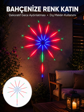 Modüler RGB LED Duvar Işığı  Efektli Uzaktan Kumandalı Yeni Nesil - Lisinya