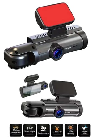 Araç Kamerası Dönebilen HD Kaliteli Video ve Fotoğraf Kaydedici - Lisinya