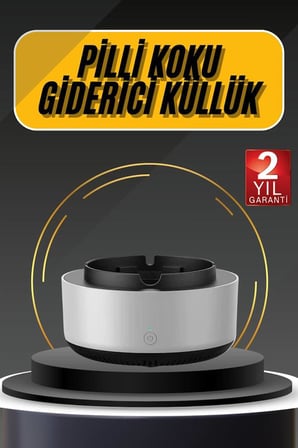 Kül Tablası Hava Temizleyici Araç Akıllı Küllük Duman Temizleyici - Lisinya