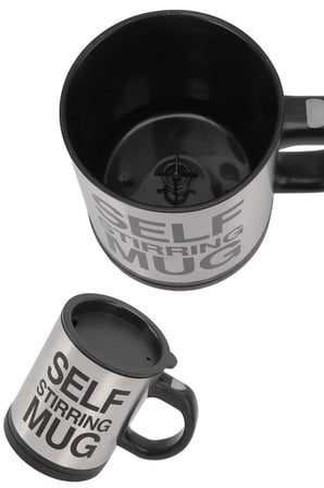 Karıştırıcı Özellikli Mikser Kupa Bardak Kompakt Taşınabilir Mug - Lisinya