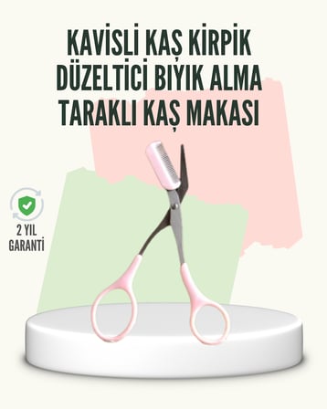 İnce Uçlu Çok Amaçlı Kaş Makası - Lisinya