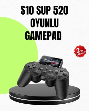 Orijinal 2025 S10 Gamepad 520 Oyunlu HDMI TV Bağlantılı A Kalite Atari - Lisinya
