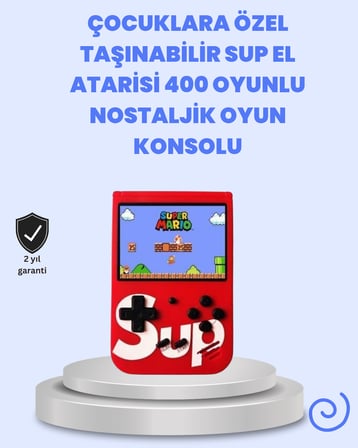 TV Bağlantılı Şarjlı Retro Oyun Konsolu - Lisinya