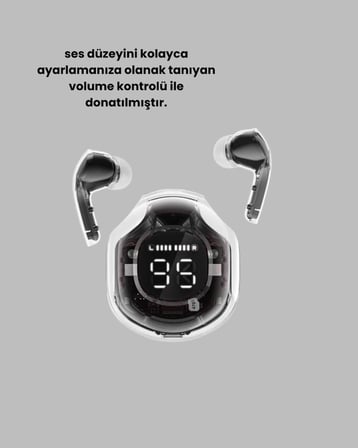 Kablosuz Bluetooth Kulaklık Hifi Ses Kalitesi ve Mikrofonlu - Lisinya