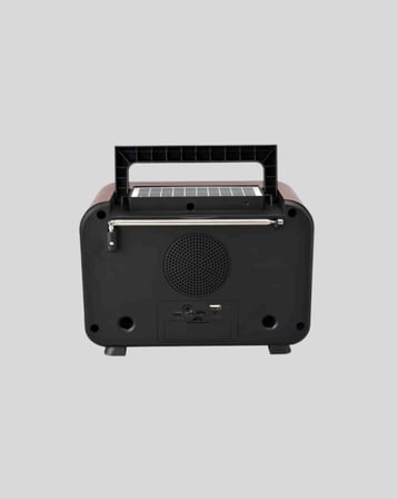 Alev Işığı Efektli Solar Bluetooth Hoparlör Radyo Destekli Taşınabilir Model - Lisinya