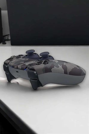 PS4 Oyun Kolu Kamuflaj Desenli Joystick - Lisinya
