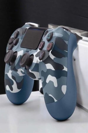 PS4 Oyun Kolu Kamuflaj Desenli Joystick - Lisinya