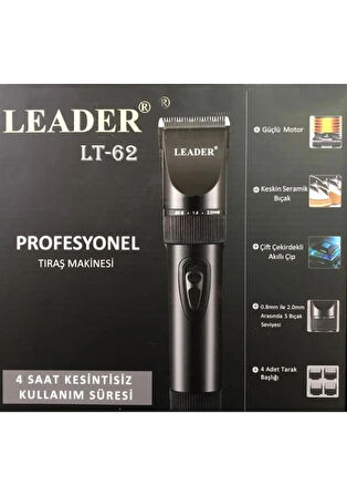 Leader LT-62 Profesyonel Tıraş Makinesi