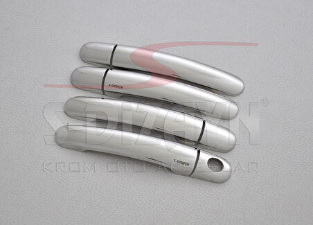S-Dizayn VW Golf 5 Plus Krom Kapı Kolu 4 Kapı 2004-2009