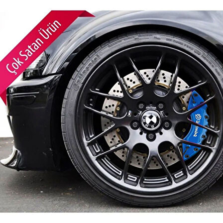 Fiat Stilo Uyumlu Brembo Mavi Kaliper Kapağı 4 Parça Ön Arka Set