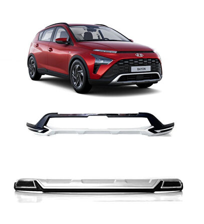 Hyundai Bayon Ön Arka Koruma Difüzör 2021+
