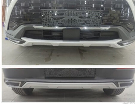 Hyundai Bayon Ön Arka Koruma Difüzör 2021+