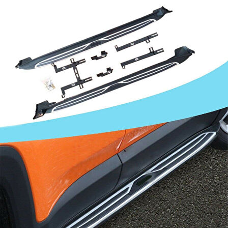 Jeep Renegade Uyumlu 2014 2017 Yan Basamak Koruma Side Step Square Style