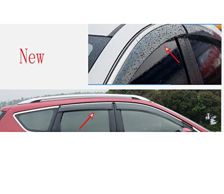 Bmw X5 E70 2007 2013 Kromlu Cam Rüzgarlığı İthal