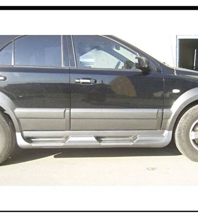 Kia Sorento Uyumlu Yan Basamak 2003-2007 Side Step Oem Style Gri