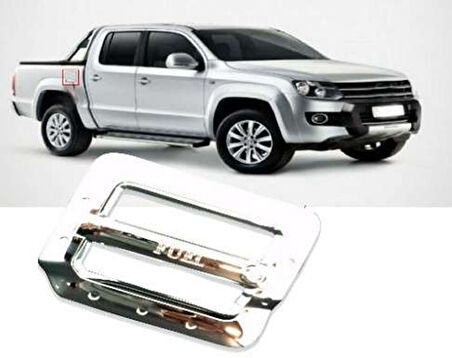 Volkswagen Amarok Uyumlu 2010 Sonrası Depo Kapağı Kaplama Krom