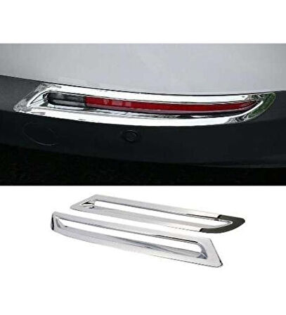 Volkswagen Tiguan Uyumlu 2008 2015 Arka Reflektör Çerçevesi Krom