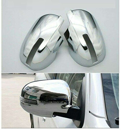 Mitsubishi Asx Uyumlu 2018 Sonrası Ayna Kapağı ABS (Plastik) Krom